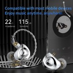 TRN MT4 – Dual-Dynamic Driver HiFi IEM (10 mm Beryllium + 6 mm Dynamic, Detachable Cable)